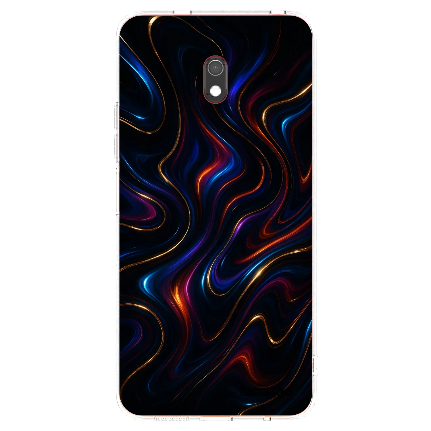 Picasee silikonska prozirna maskica za Xiaomi Redmi 8A - Noir