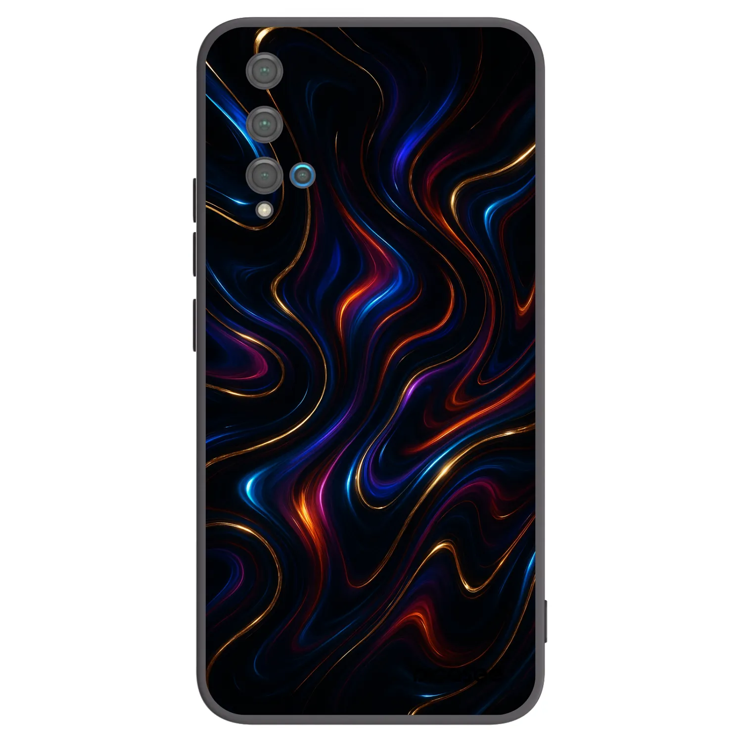 Picasee crna silikonska maskica za Huawei Nova 5T - Noir