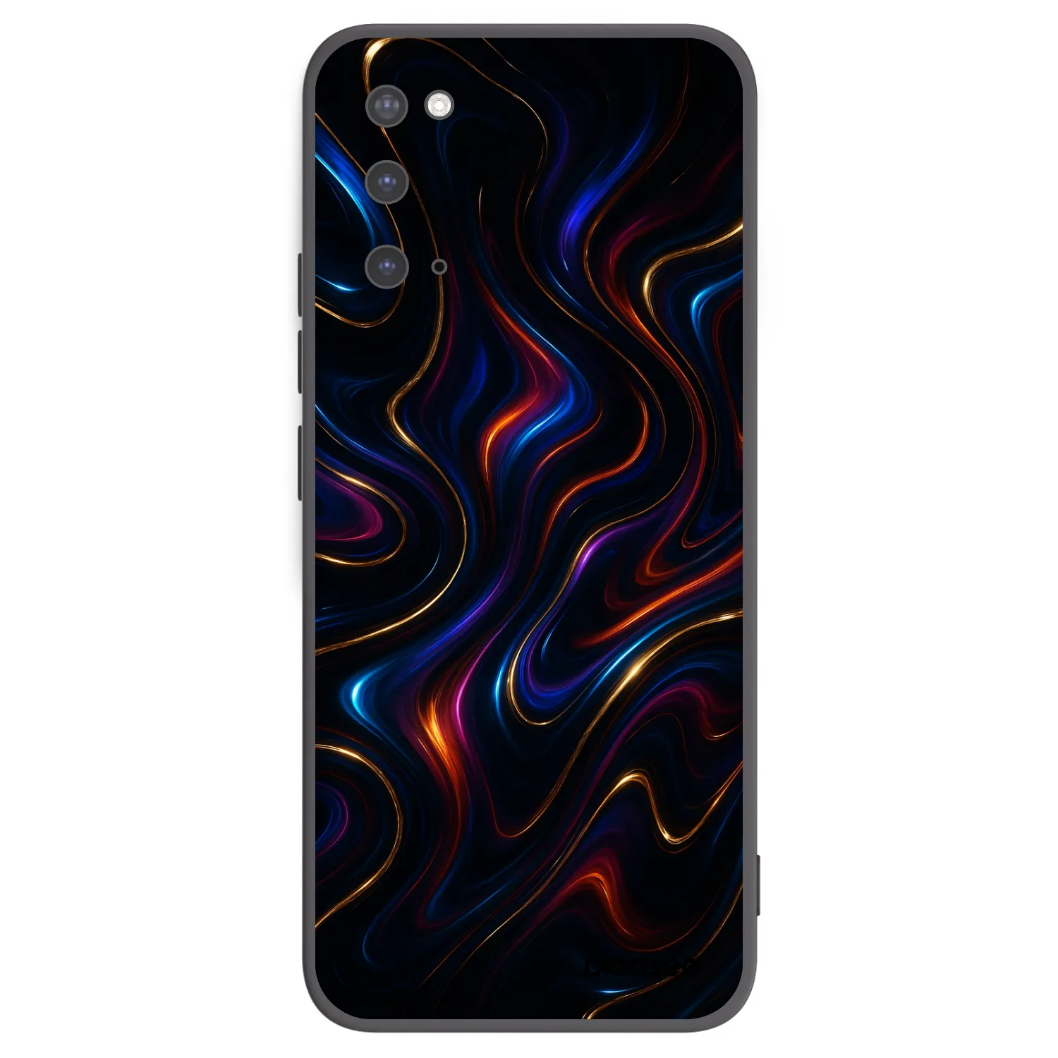 Picasee crna silikonska maskica za Samsung Galaxy S20 G980F - Noir