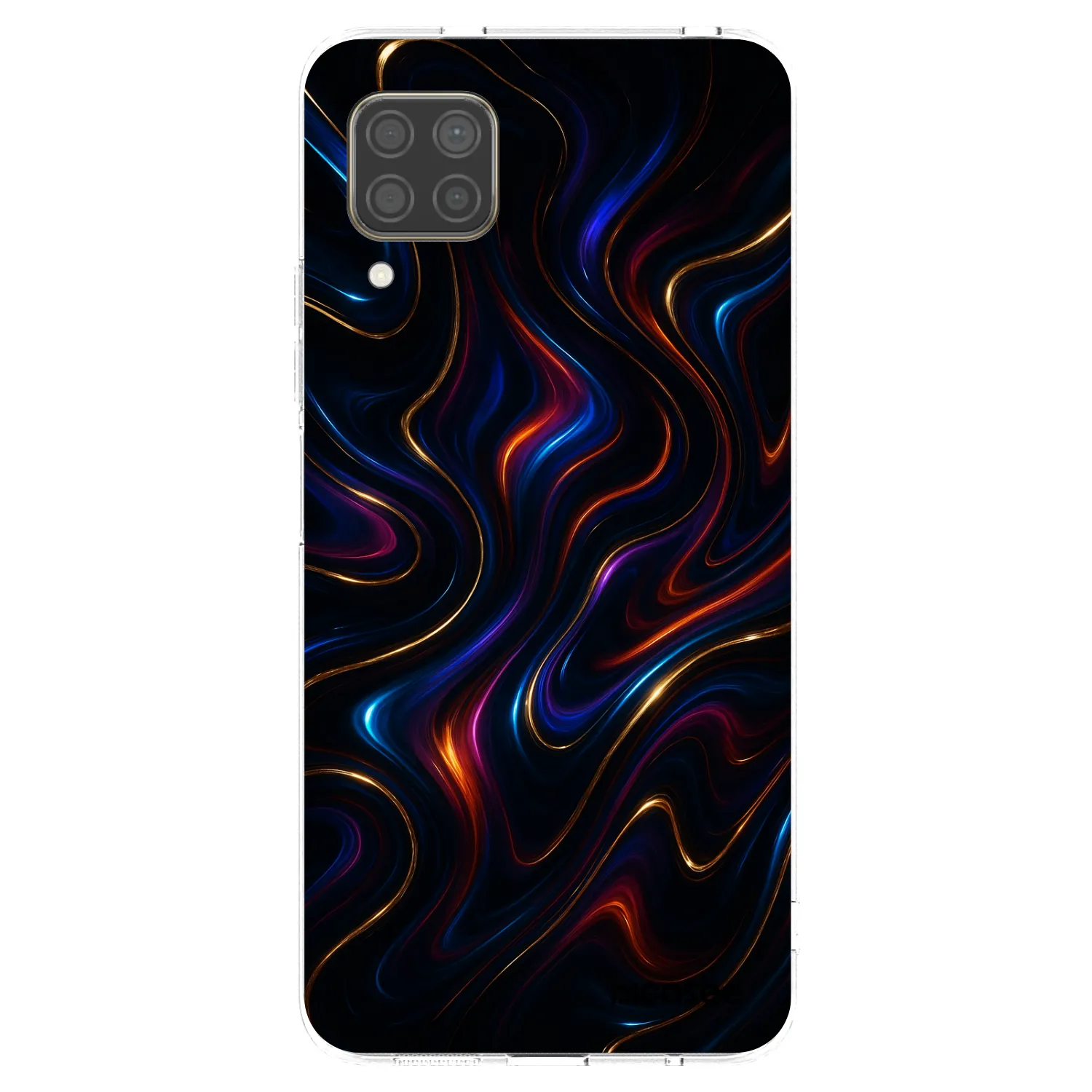Picasee silikonska prozirna maskica za Huawei P40 Lite - Noir