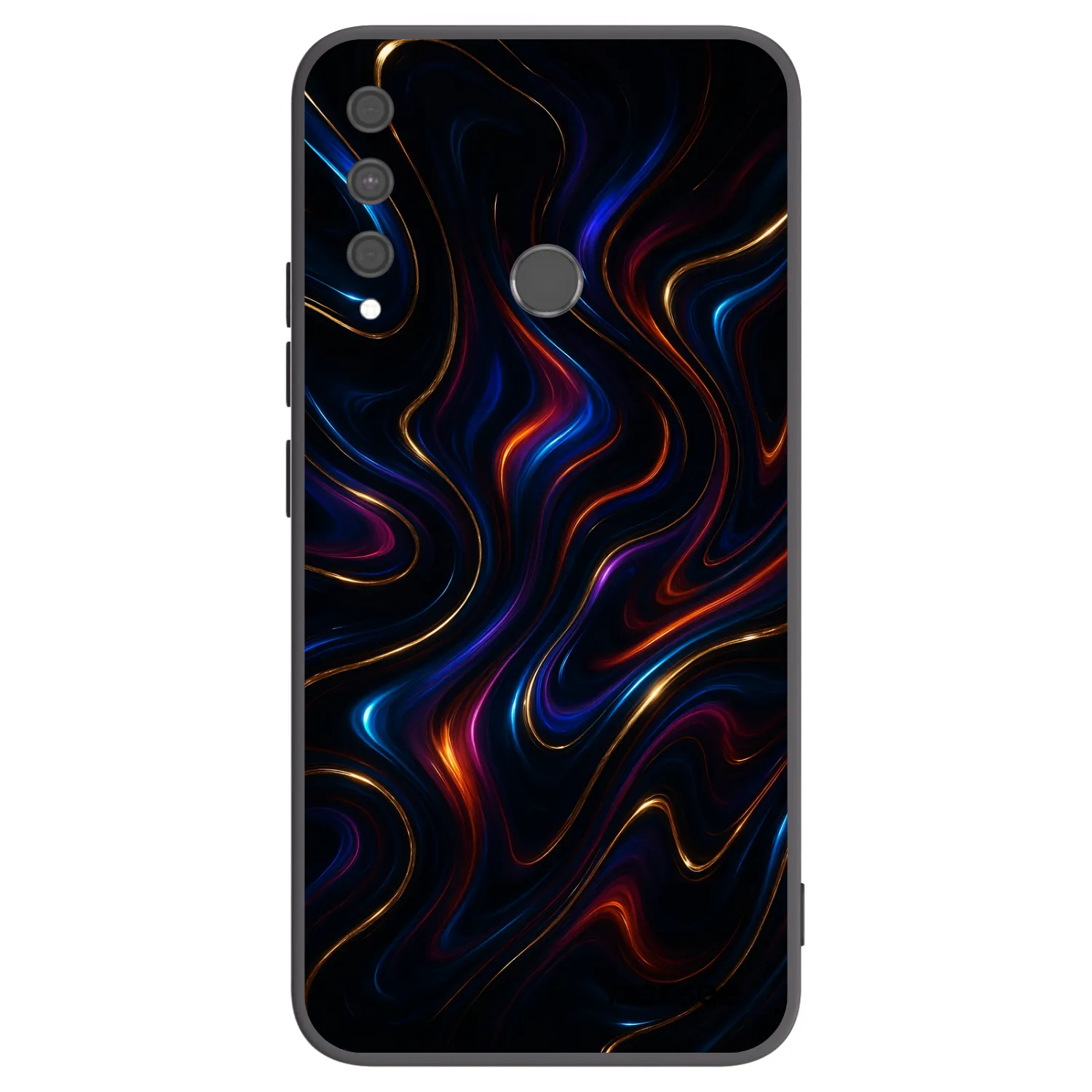 Picasee crna silikonska maskica za Huawei P40 Lite E - Noir