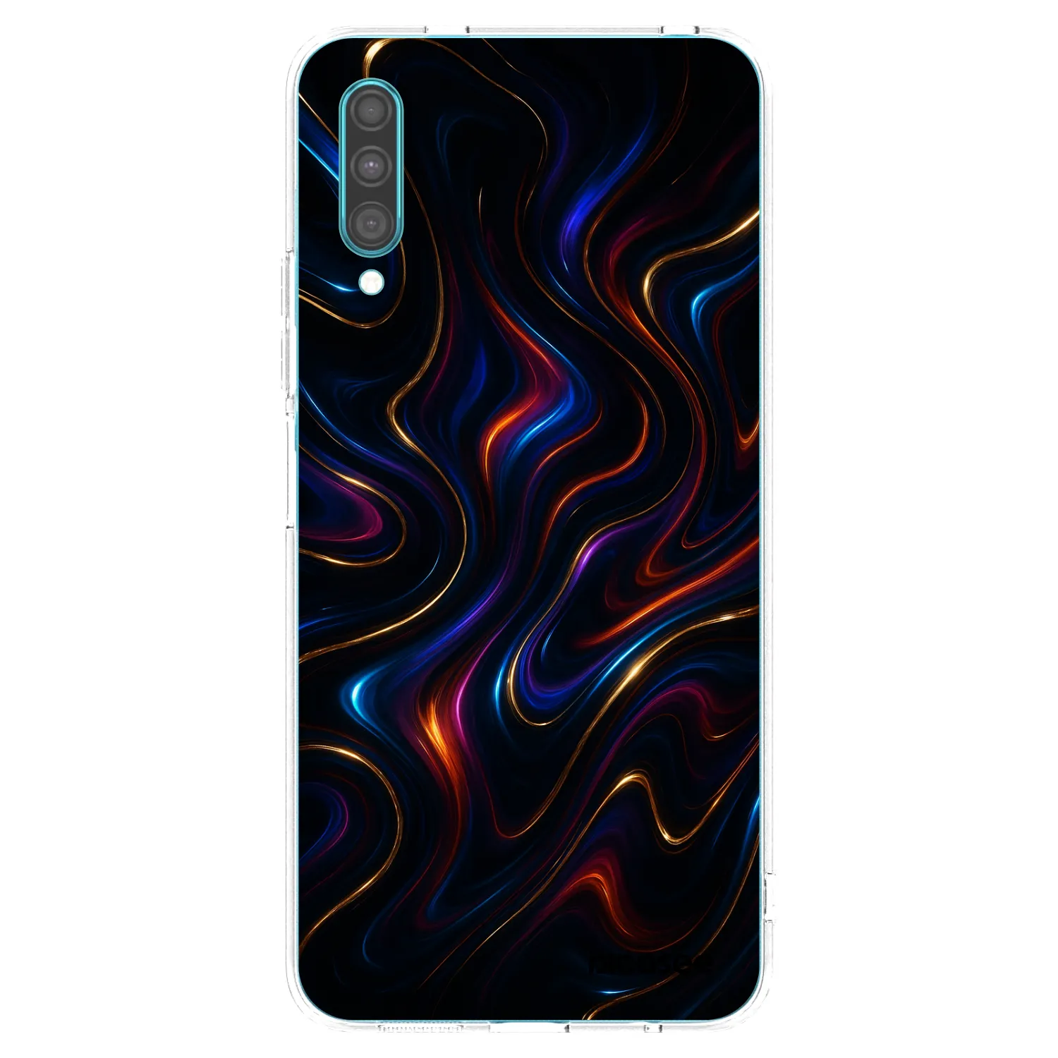 Picasee silikonska prozirna maskica za Samsung Galaxy A30s A307F - Noir