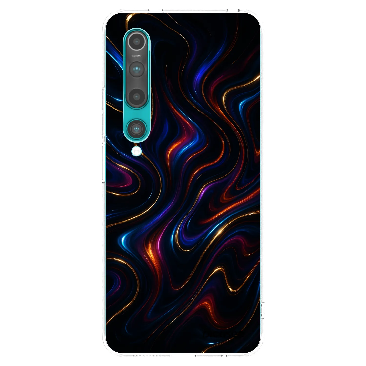 Picasee silikonska prozirna maskica za Xiaomi Mi 10 - Noir