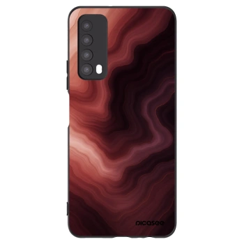 Picasee crna silikonska maskica za Huawei P Smart 2021 - Rouge