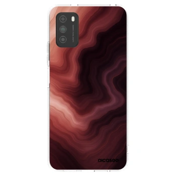 Picasee silikonska prozirna maskica za Xiaomi Poco M3 - Rouge