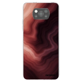 Picasee crna silikonska maskica za Xiaomi Poco X3 Pro - Rouge