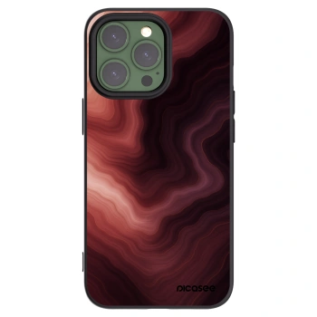 Picasee crna silikonska maskica za Apple iPhone 13 Pro - Rouge