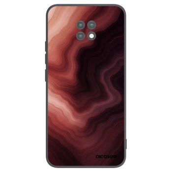 Picasee crna silikonska maskica za Xiaomi Redmi Note 9T - Rouge