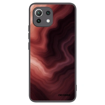 Picasee crna silikonska maskica za Xiaomi 11 Lite 5G NE - Rouge