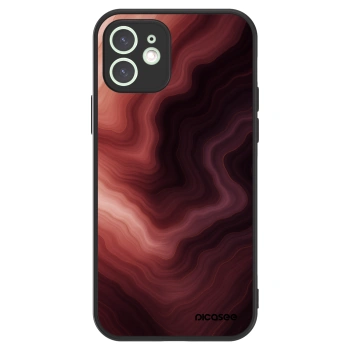 Picasee ULTIMATE CASE MagSafe za Apple iPhone 12 - Rouge