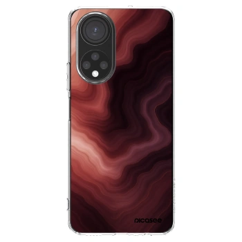 Picasee silikonska prozirna maskica za Honor X7 - Rouge