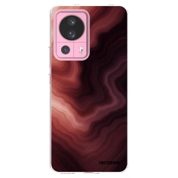 Picasee silikonska prozirna maskica za Xiaomi 13 Lite - Rouge