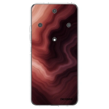 Picasee silikonska prozirna maskica za Honor Magic5 Lite 5G - Rouge