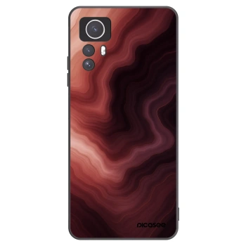 Picasee crna silikonska maskica za Xiaomi Redmi Note 12S - Rouge