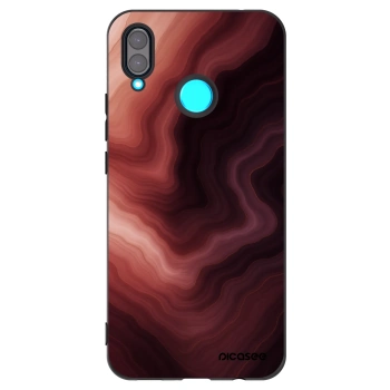 Picasee crna silikonska maskica za Huawei Nova 3 - Rouge