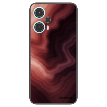 Picasee crna silikonska maskica za Xiaomi Poco F5 - Rouge