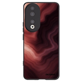 Picasee crna silikonska maskica za Honor 90 5G - Rouge