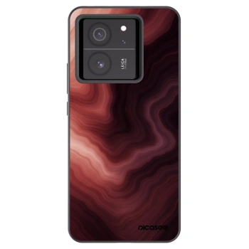 Picasee crna silikonska maskica za Xiaomi 13T - Rouge