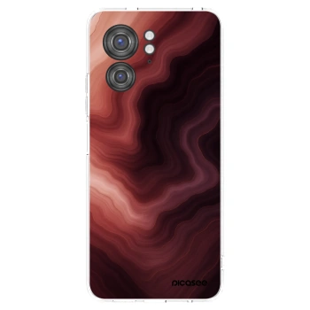 Picasee silikonska prozirna maskica za Motorola Edge 40 - Rouge