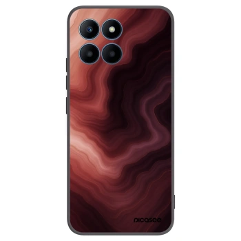 Picasee crna silikonska maskica za Honor 70 Lite - Rouge
