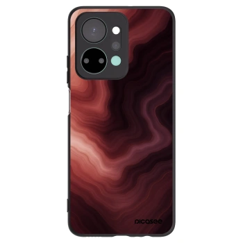 Picasee crna silikonska maskica za Honor X7a - Rouge