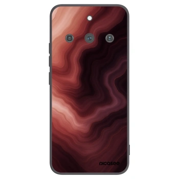 Picasee crna silikonska maskica za Realme 11 Pro+ - Rouge