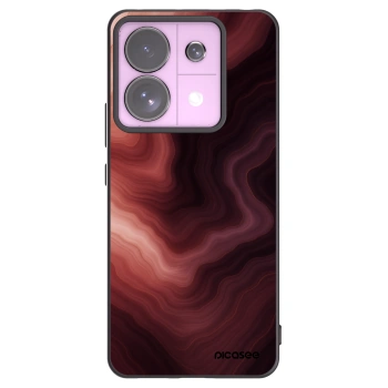 Picasee crna silikonska maskica za Xiaomi Redmi Note 13 Pro 5G - Rouge