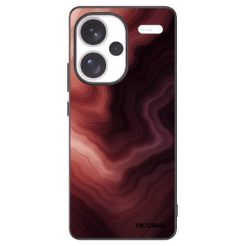 Picasee crna silikonska maskica za Xiaomi Redmi Note 13 Pro+ 5G - Rouge