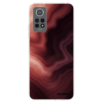 Picasee silikonska prozirna maskica za Xiaomi Redmi Note 12 Pro 4G - Rouge