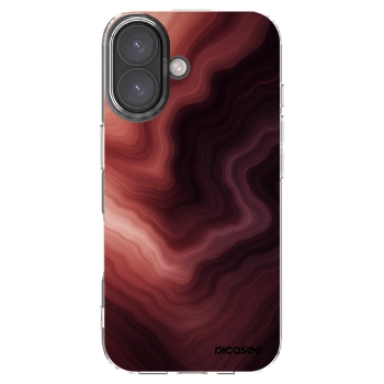 Picasee silikonska prozirna maskica za Apple iPhone 16 - Rouge