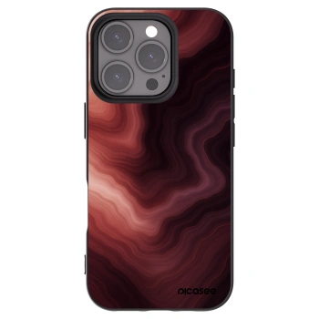 Picasee crna silikonska maskica za Apple iPhone 16 Pro - Rouge