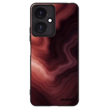 Picasee crna silikonska maskica za Xiaomi Redmi 13C 5G - Rouge