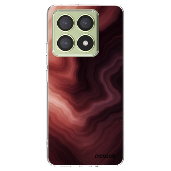 Picasee silikonska prozirna maskica za Xiaomi 14T - Rouge