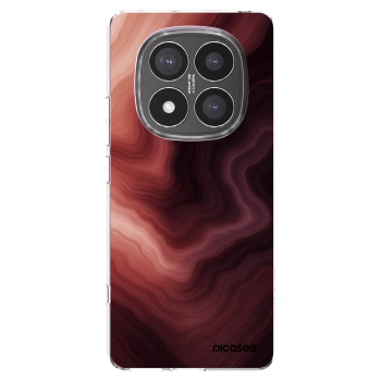 Picasee silikonska prozirna maskica za Xiaomi Redmi Note 14 Pro+ 5G - Rouge
