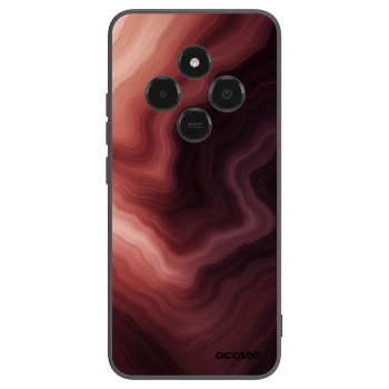 Picasee crna silikonska maskica za Xiaomi Poco C75 - Rouge