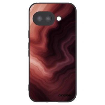Picasee crna silikonska maskica za Google Pixel 9a - Rouge