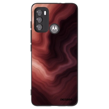 Picasee crna silikonska maskica za Motorola Edge 60 5G - Rouge