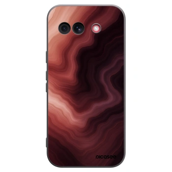Picasee crna silikonska maskica za Google Pixel 10a - Rouge