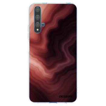 Picasee silikonska prozirna maskica za Huawei Nova 5T - Rouge