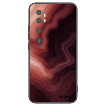 Picasee crna silikonska maskica za Xiaomi Mi Note 10 (Pro) - Rouge