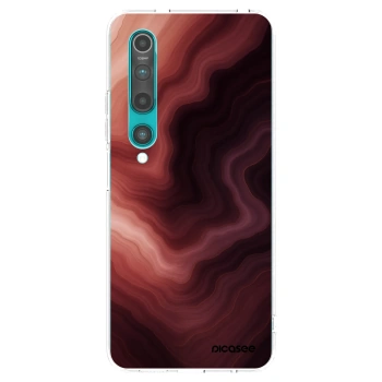 Picasee silikonska prozirna maskica za Xiaomi Mi 10 - Rouge