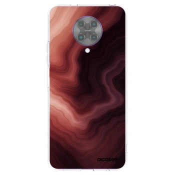 Picasee silikonska prozirna maskica za Xiaomi Poco F2 Pro - Rouge