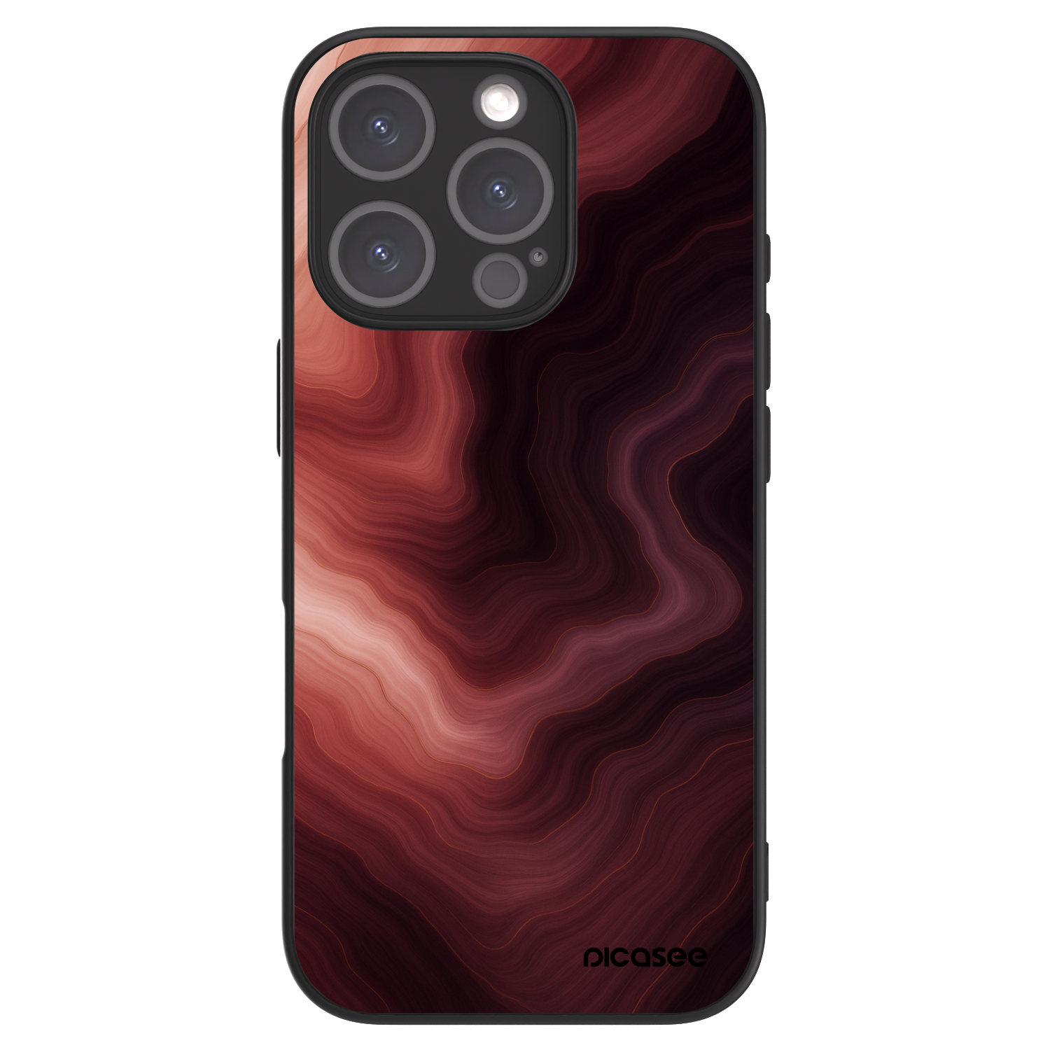 Picasee ULTIMATE CASE MagSafe za Apple iPhone 16 Pro - Rouge