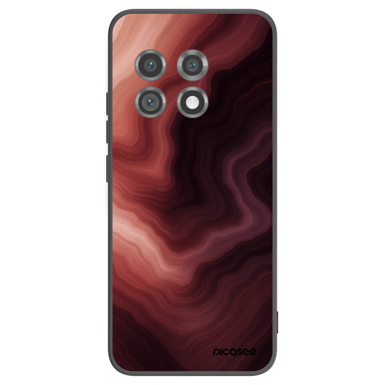 Picasee crna silikonska maskica za OnePlus 11 5G - Rouge