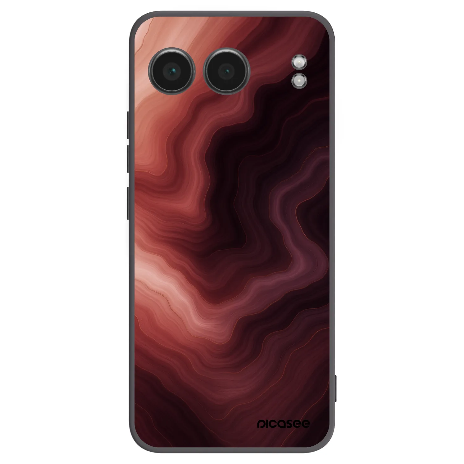 Picasee crna silikonska maskica za OnePlus Nord 4 - Rouge