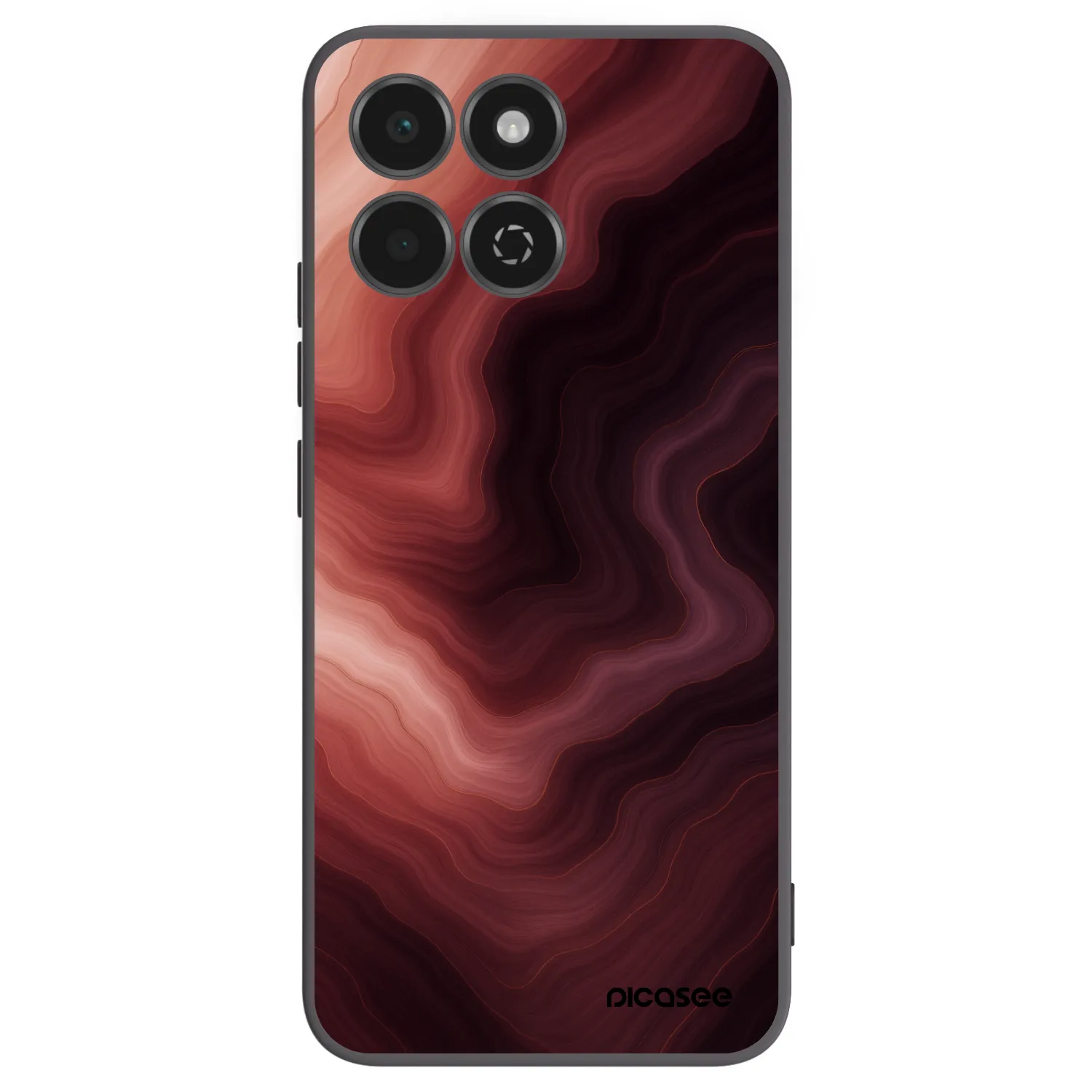 Picasee crna silikonska maskica za Honor 200 Smart 5G - Rouge