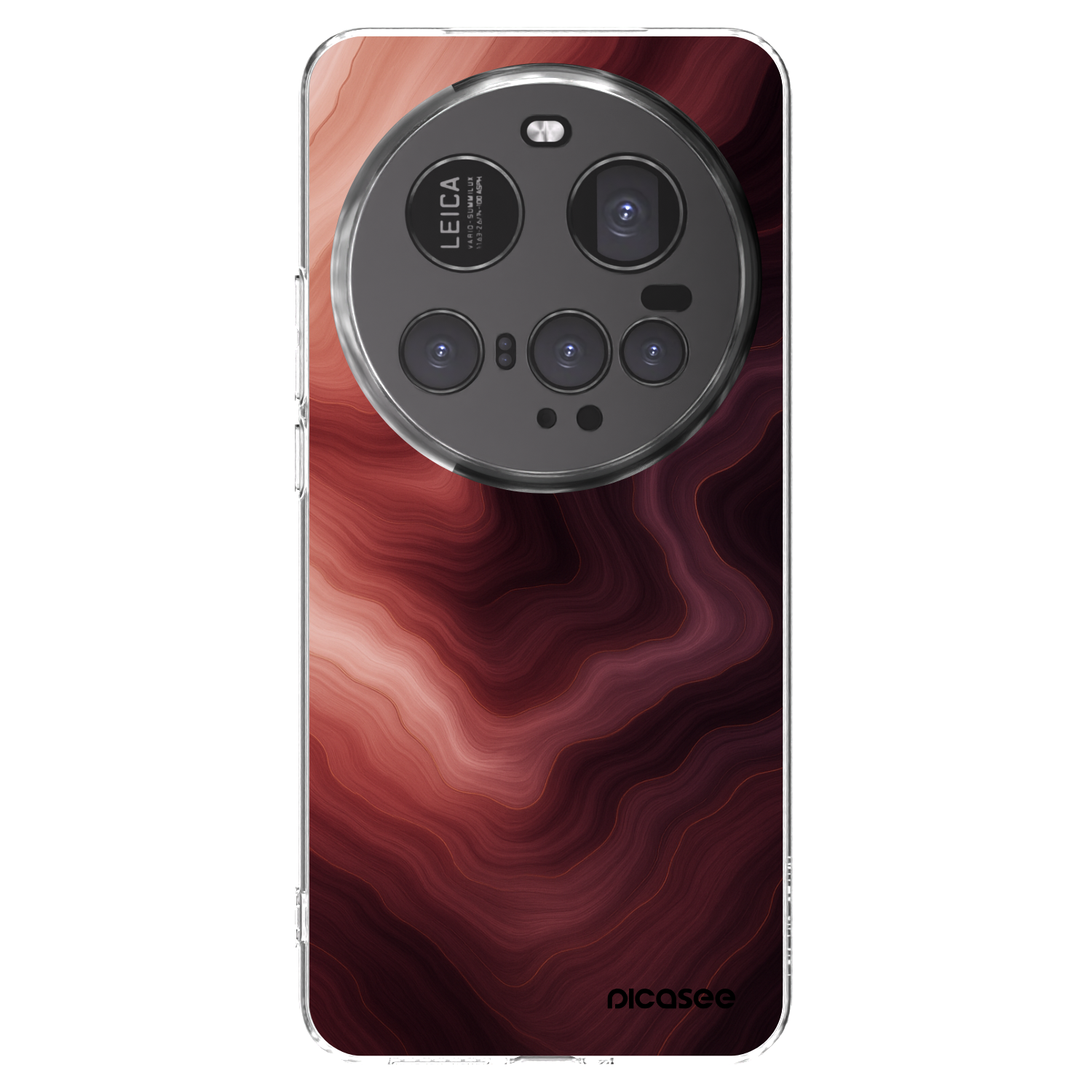 Picasee silikonska prozirna maskica za Xiaomi 15 Ultra - Rouge