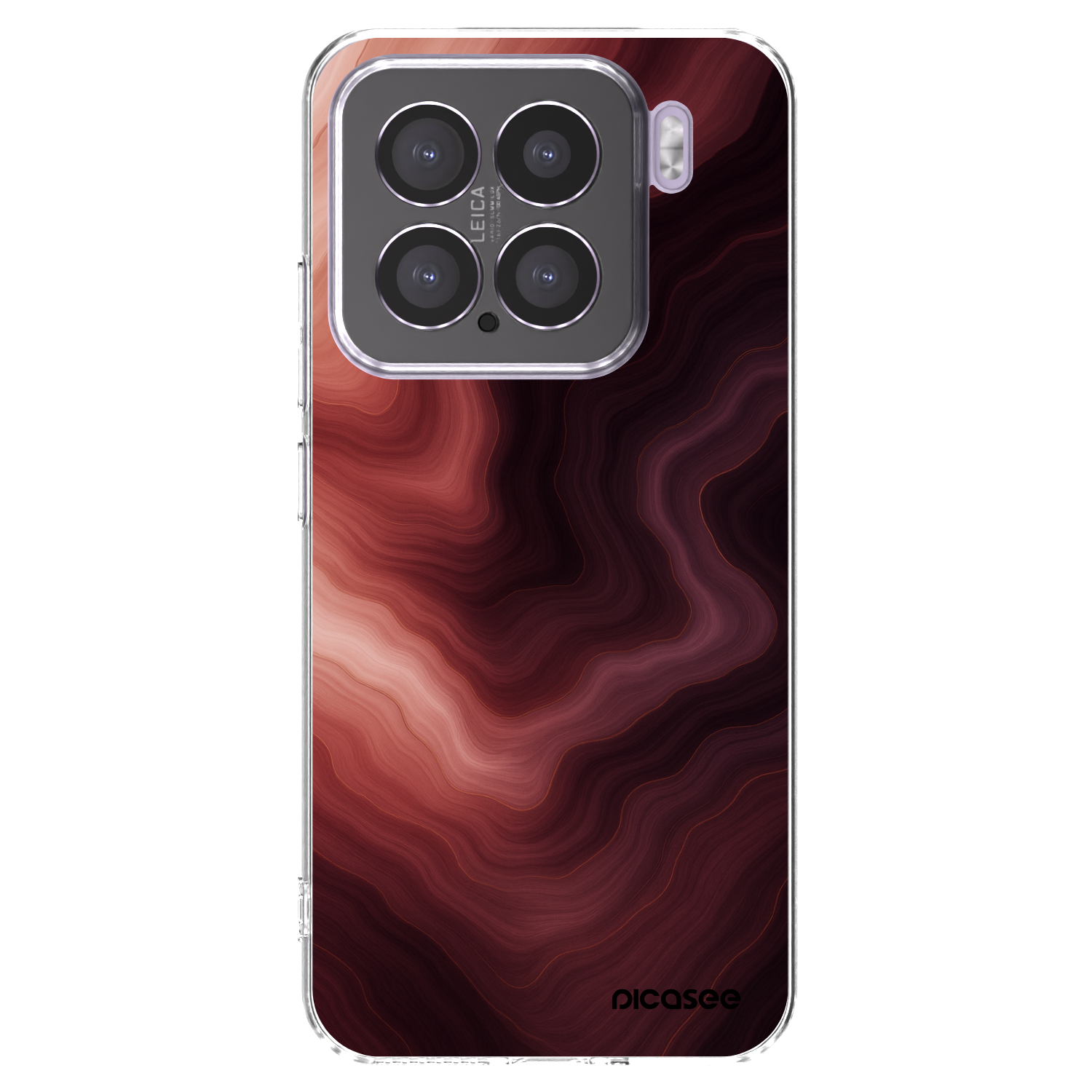 Picasee silikonska prozirna maskica za Xiaomi 15 - Rouge