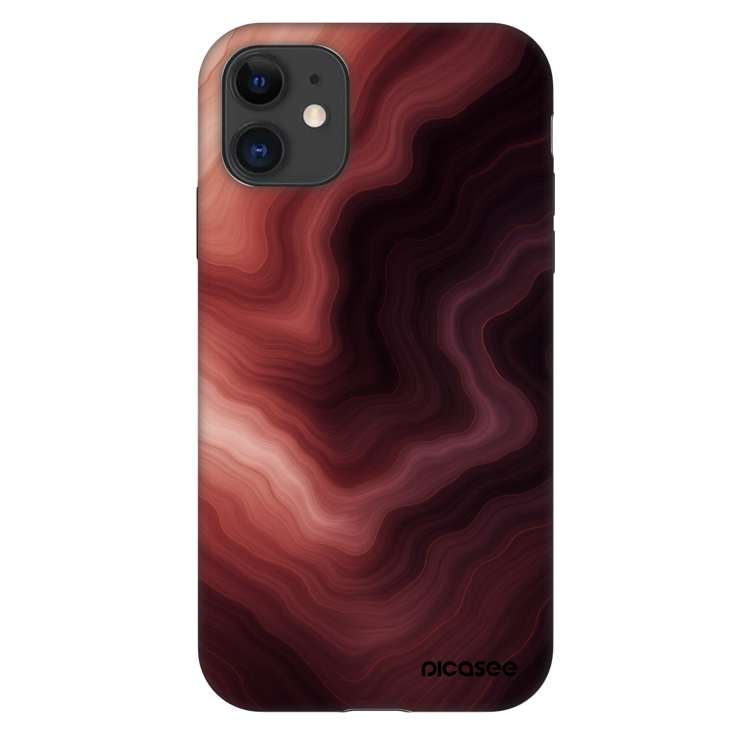 Picasee Fashion Case za Apple iPhone 11 - Rouge