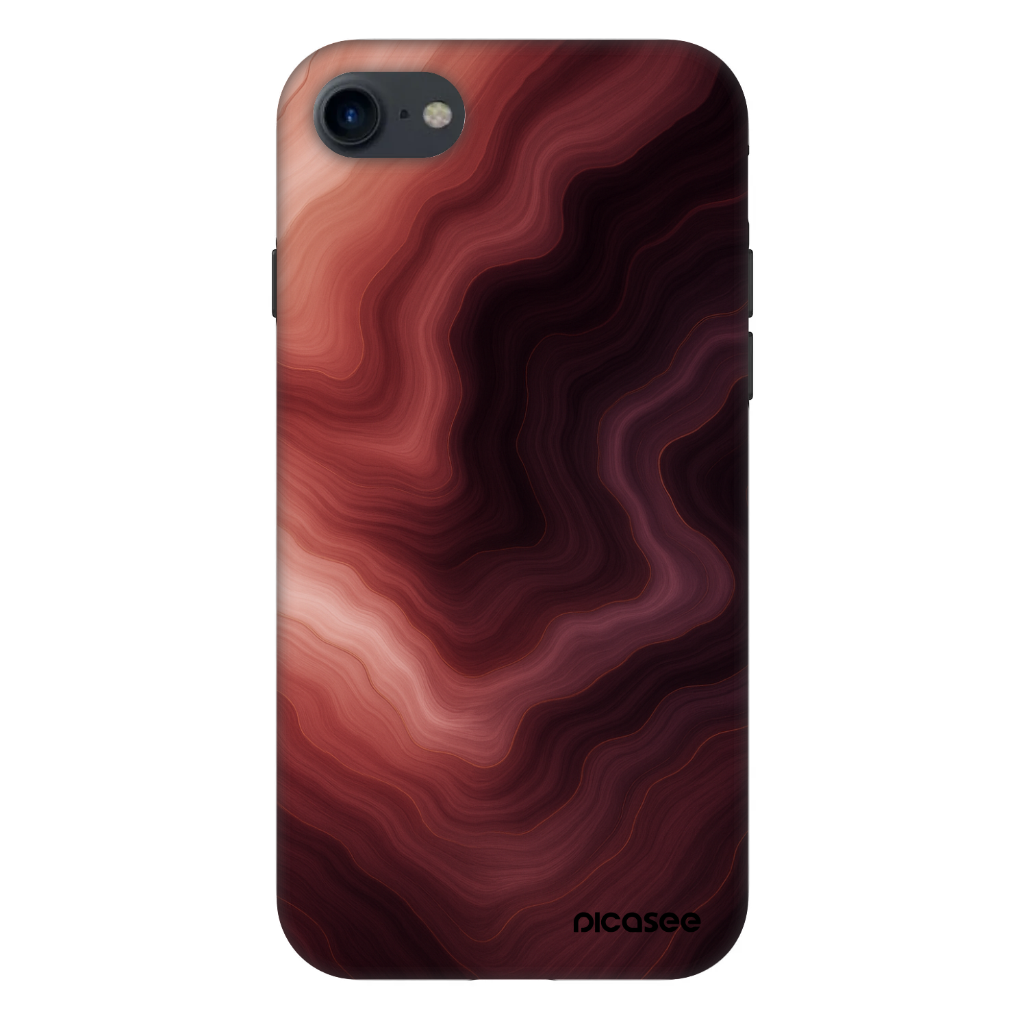 Picasee Fashion Case za Apple iPhone SE 2022 - Rouge